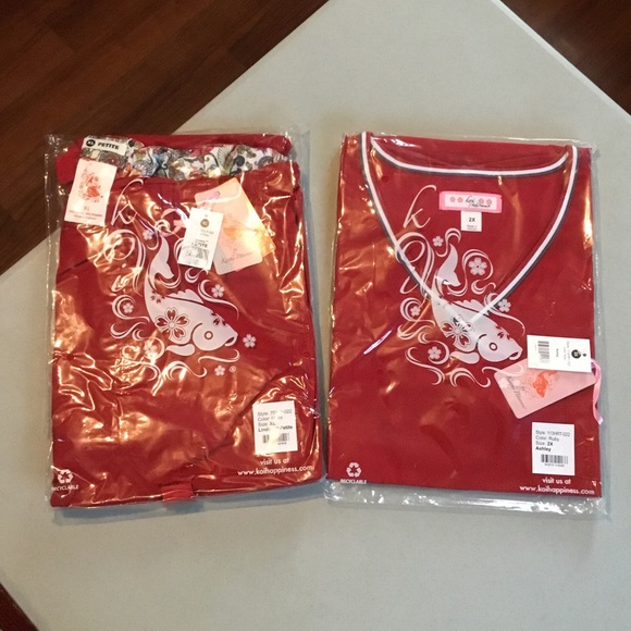 KIO-KATHY PETERSON SCRUBS NEW TOP PANTS ORIGINAL PACK NEVER WARN FINAL PRICE - Picture 2 of 16